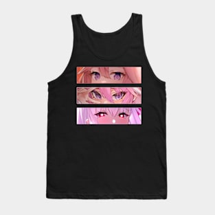 Lewd Eyes Pink Bundle Tank Top